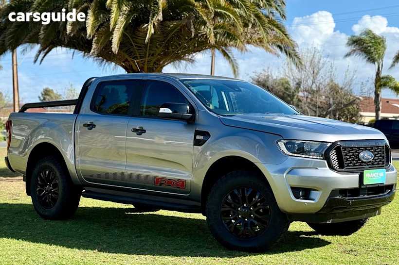 Silver 2021 Ford Ranger Ute Tray XLT 4X4