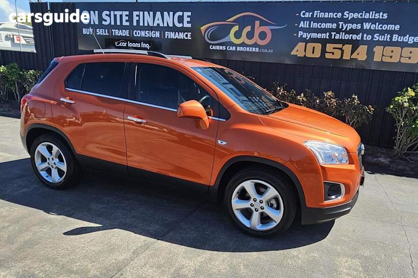 Orange 2015 Holden Trax Wagon Ltz