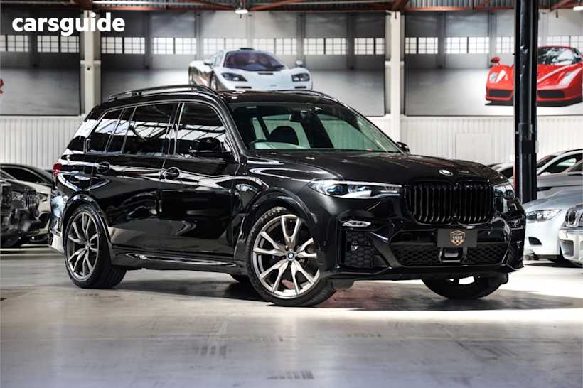 Black 2021 BMW X7 SUV M50I 4X4