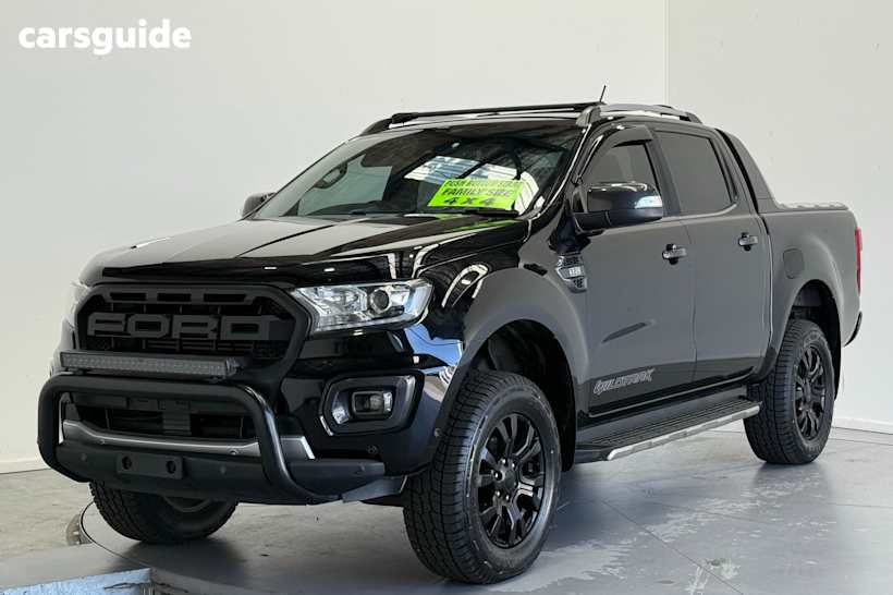 Black 2018 Ford Ranger Double Cab Pick Up Wildtrak 3.2 (4X4)