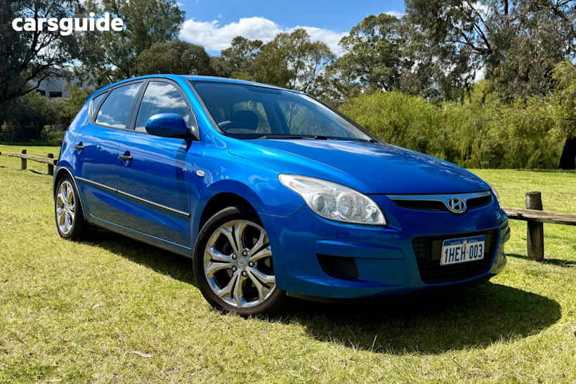 Blue 2008 Hyundai I30 Hatchback Sx