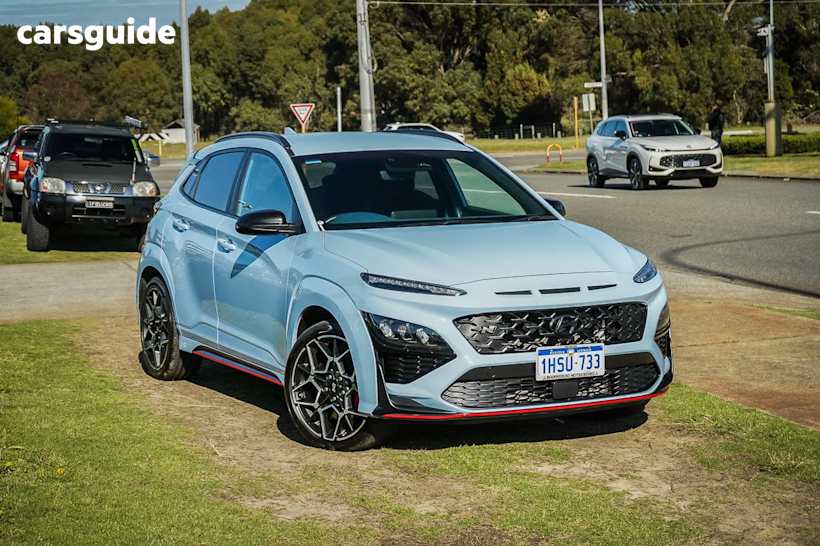 Blue 2022 Hyundai Kona Wagon N