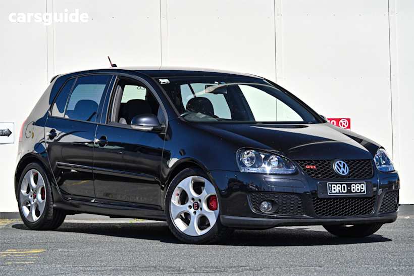 Black 2008 Volkswagen Golf Hatch GTI F