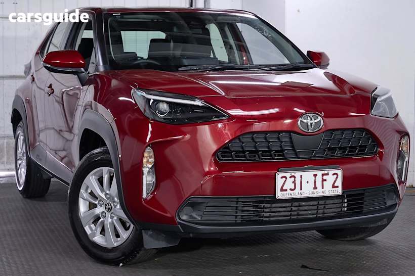 Red 2023 Toyota Yaris Cross SUV GX F