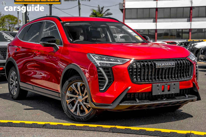 Red 2025 GWM Haval Jolion SUV LUX F