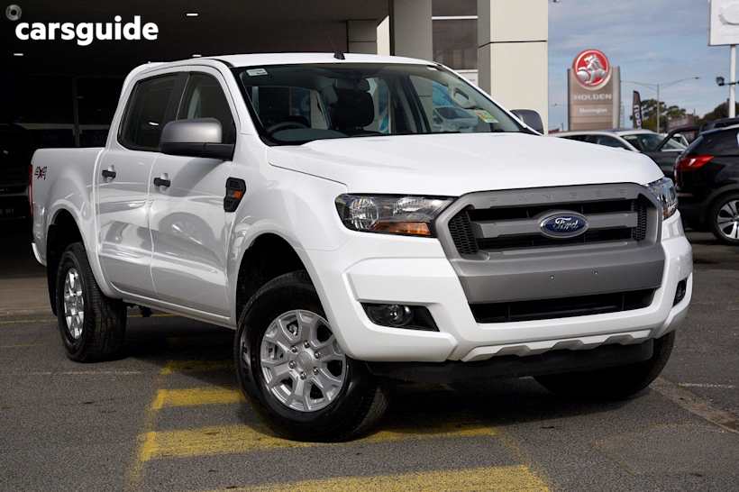 White 2018 Ford Ranger Ute Tray XLS 4X4
