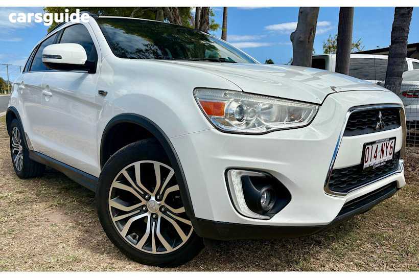 White 2016 Mitsubishi ASX SUV LS F