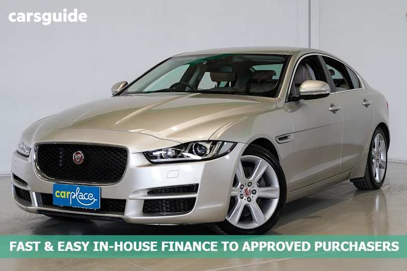 Gold 2016 Jaguar XE Sedan 20D Prestige