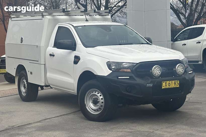 White 2020 Ford Ranger Cab Chassis Xl 3.2 (4X4)