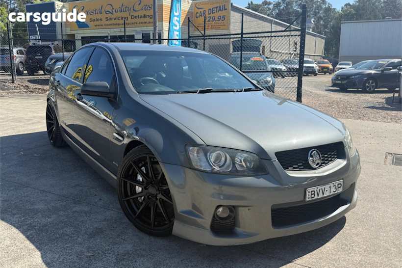Grey 2011 Holden Commodore Sedan Ss-V Redline Edition