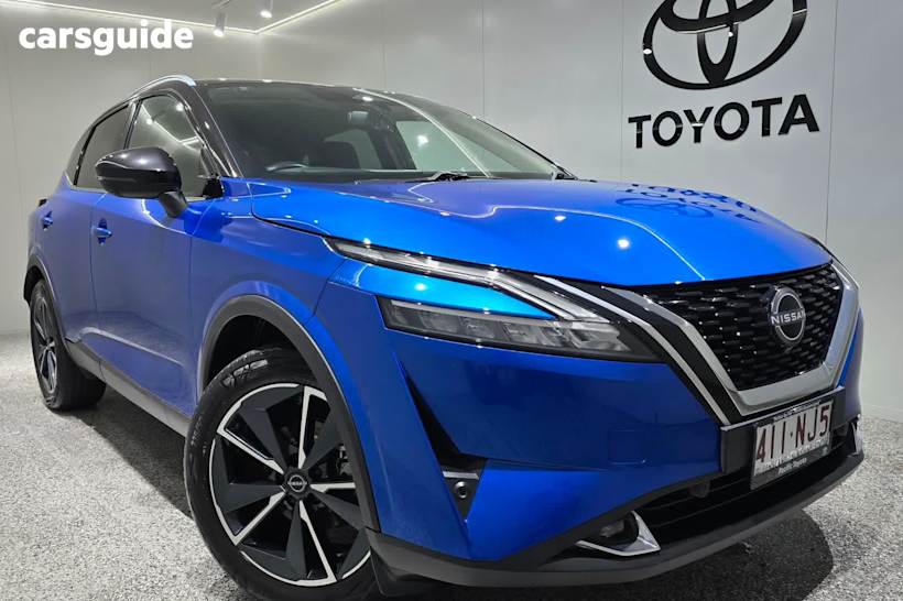 Blue 2022 Nissan Qashqai Wagon St-L