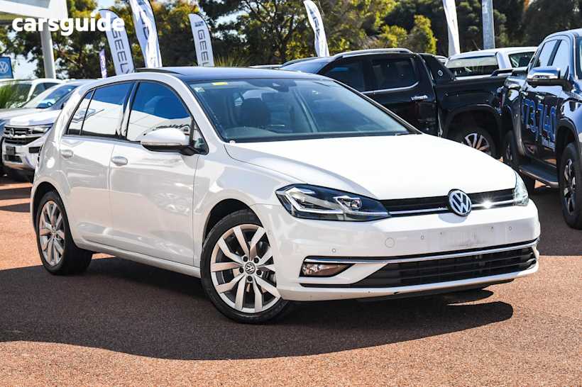 White 2019 Volkswagen Golf Hatch 110TSI HIGHLINE F