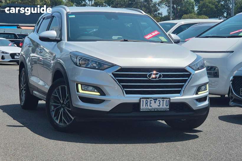 Silver 2019 Hyundai Tucson Wagon Elite (Fwd)