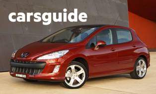 Black 2008 Peugeot 308 Hatchback Xte Turbo