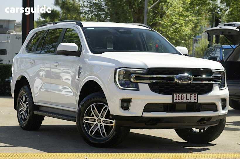 White 2024 Ford Everest Wagon Trend (4Wd)