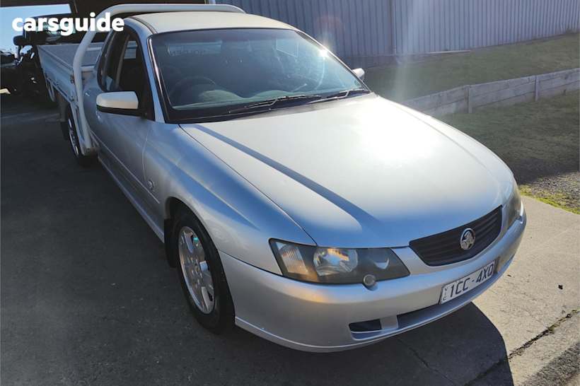 Silver 2004 Holden One Tonner Ute Tray S R