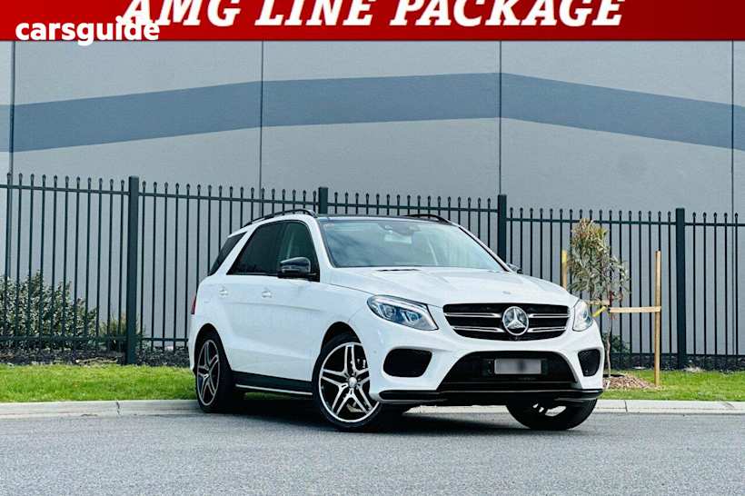 White 2016 Mercedes-Benz GLE-Class SUV GLE350D 4 MATIC