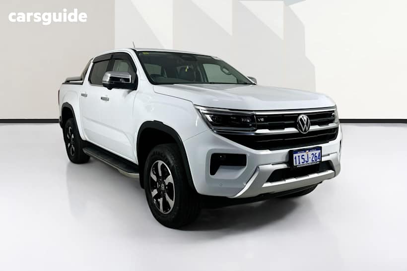 Blue 2023 Volkswagen Amarok Dual Cab Utility Style Tdi600 4Motion
