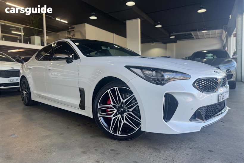 White 2021 Kia Stinger Sedan GT R