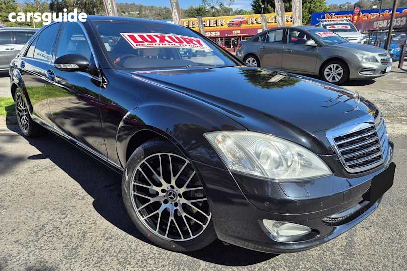 Black 2006 Mercedes-Benz S350 Sedan