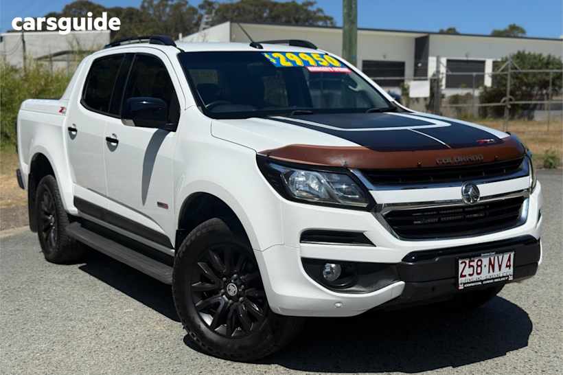 White 2016 Holden Colorado Ute Tray Z71 4X4