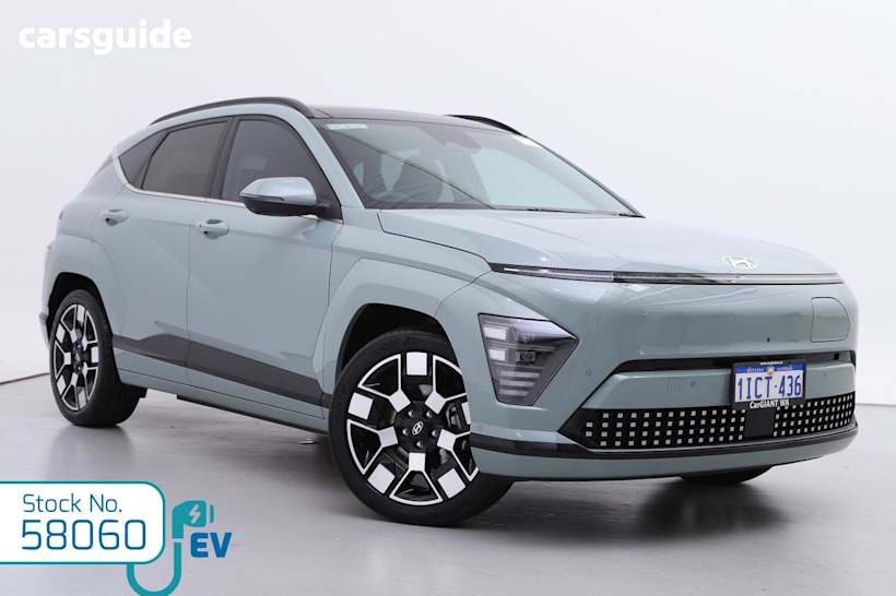 Green 2023 Hyundai Kona Wagon Electric Premium