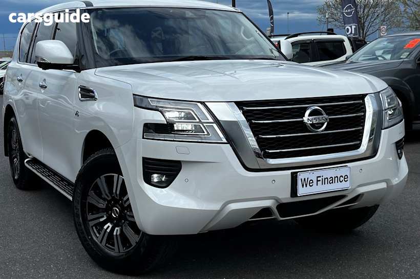 White 2020 Nissan Patrol SUV TI 4X4