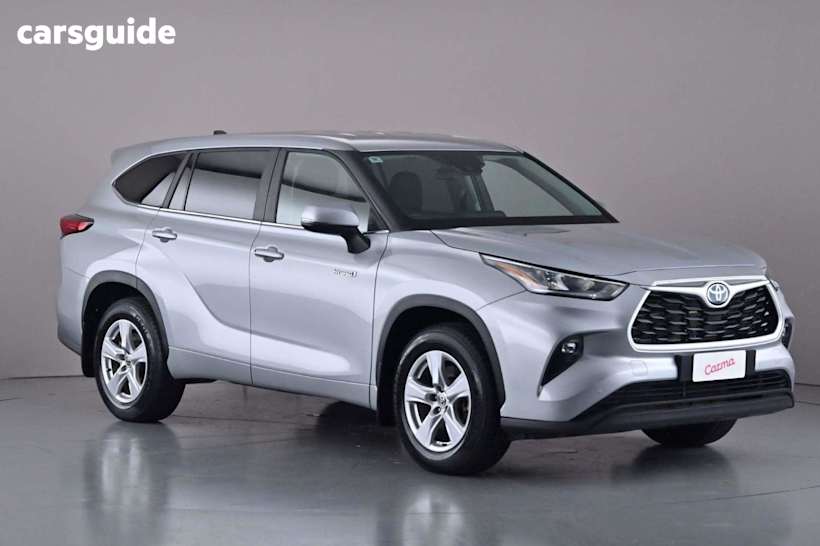 Silver 2023 Toyota Kluger Wagon Gx Hybrid Awd