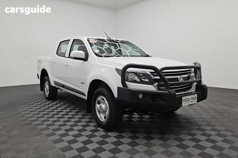 White 2019 Holden Colorado Ute Tray LS 4X4