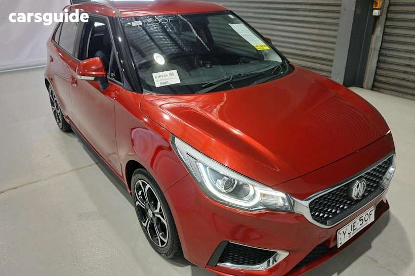 Red 2018 MG MG3 Hatchback Core
