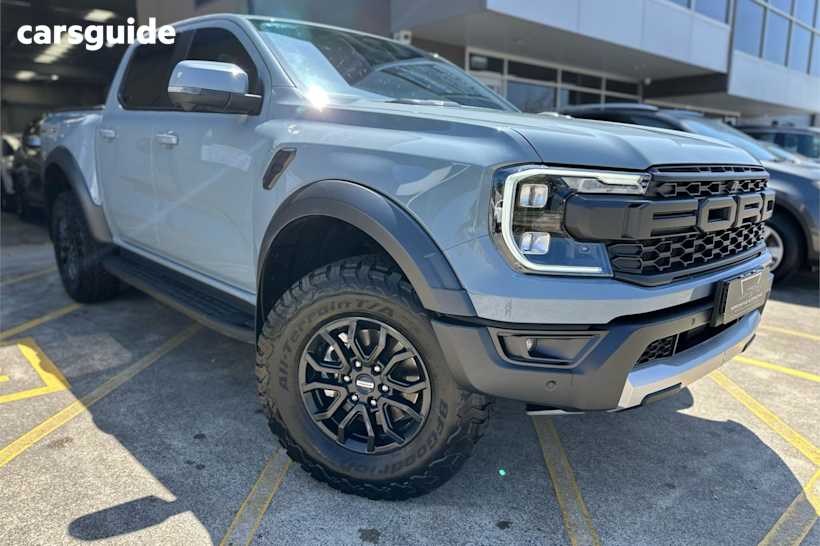 Grey 2025 Ford Ranger Double Cab Pick Up Raptor 3.0 (4X4)