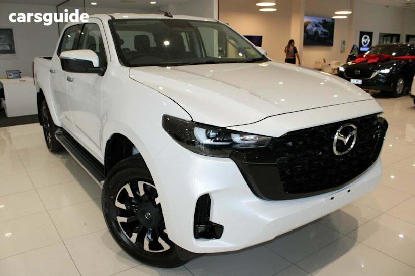 White 2025 Mazda BT-50 Dual Cab Pick-up Xtr (4X4)
