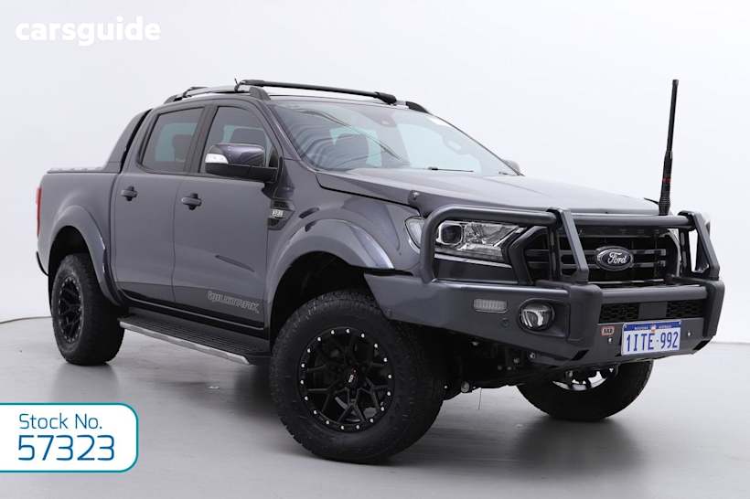 Grey 2021 Ford Ranger Double Cab Pick Up Wildtrak 3.2 (4X4)