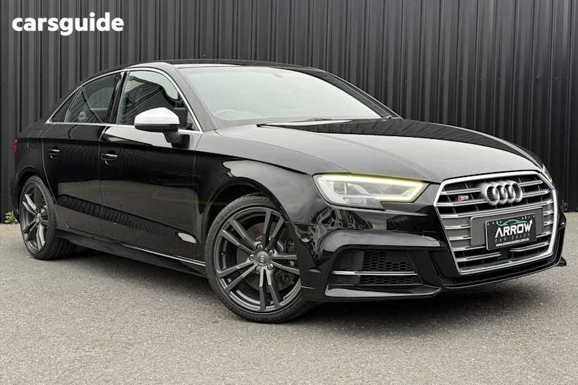 Black 2018 Audi S3 Sedan 4WD