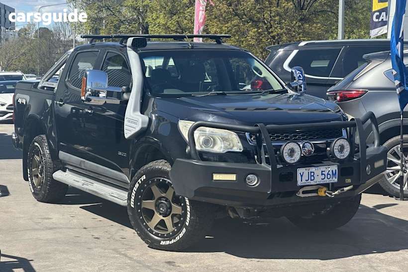 Black 2012 Holden Colorado Crew Cab Pickup Ltz (4X4)