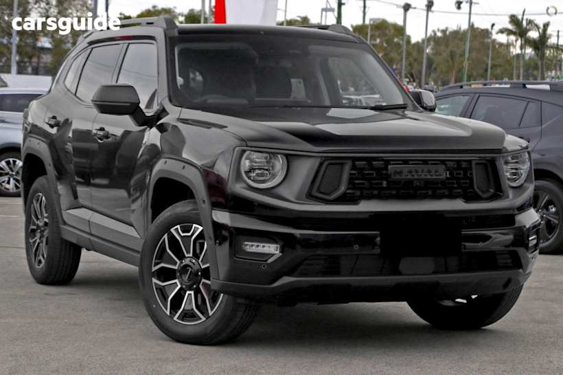 Black 2025 GWM Haval H7 SUV VANTA HYBRID F