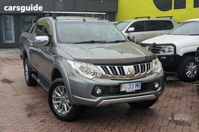 Grey 2016 Mitsubishi Triton Ute Tray GLS 4X4