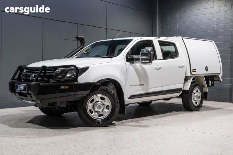 White 2018 Holden Colorado Ute Tray LS 4X4