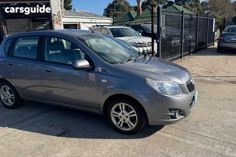 Grey 2011 Holden Barina Hatchback