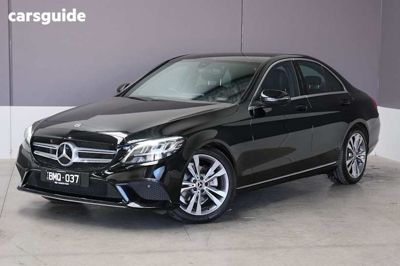 Black 2020 Mercedes-Benz C-CLASS Sedan C200 R
