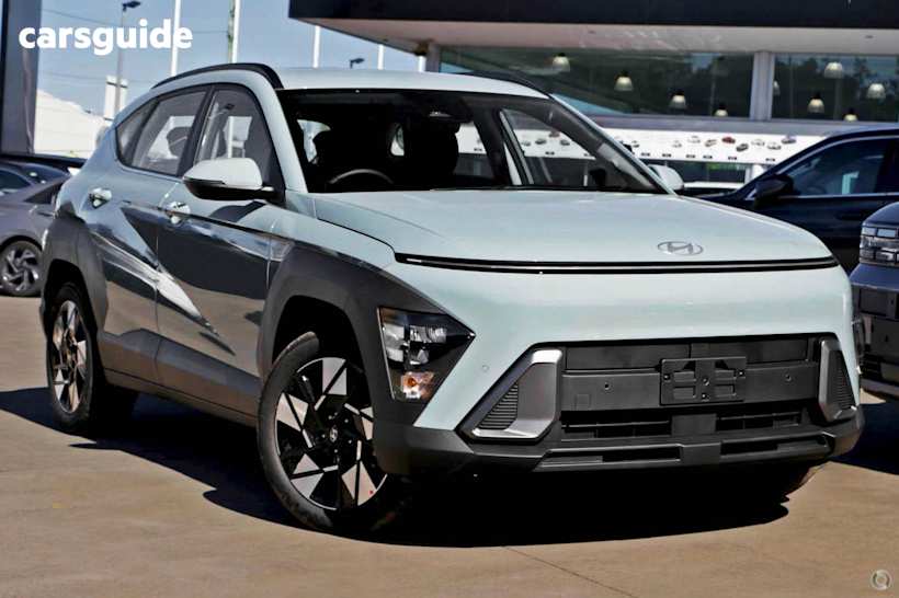 Green 2025 Hyundai Kona SUV HYBRID F