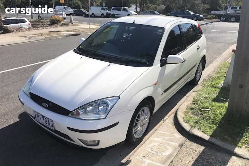 White 2004 Ford Focus Hatch LX F
