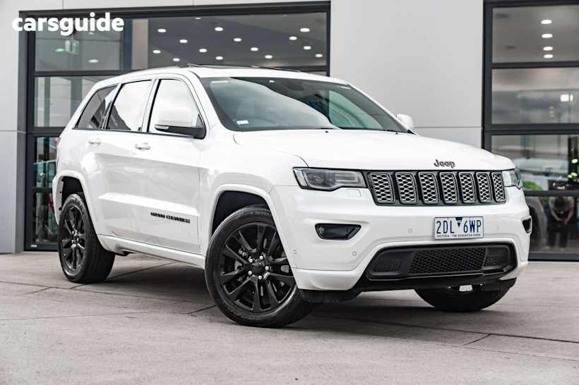 White 2019 Jeep Grand Cherokee SUV NIGHT EAGLE 4X4