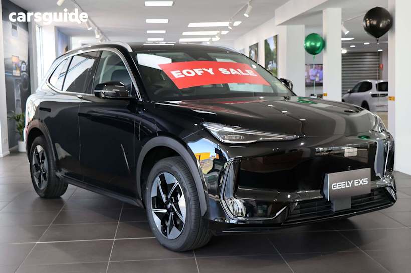 Black 2025 Geely EX5 Wagon Complete