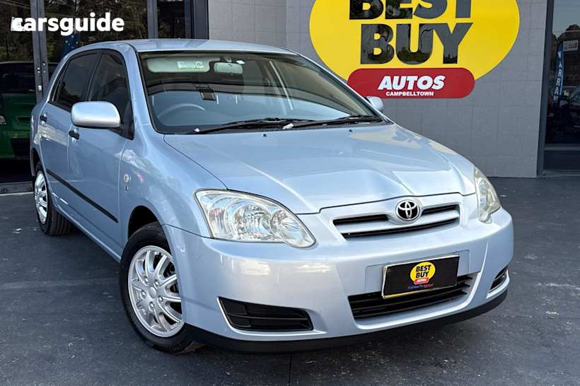 Blue 2006 Toyota Corolla Hatch ASCENT F
