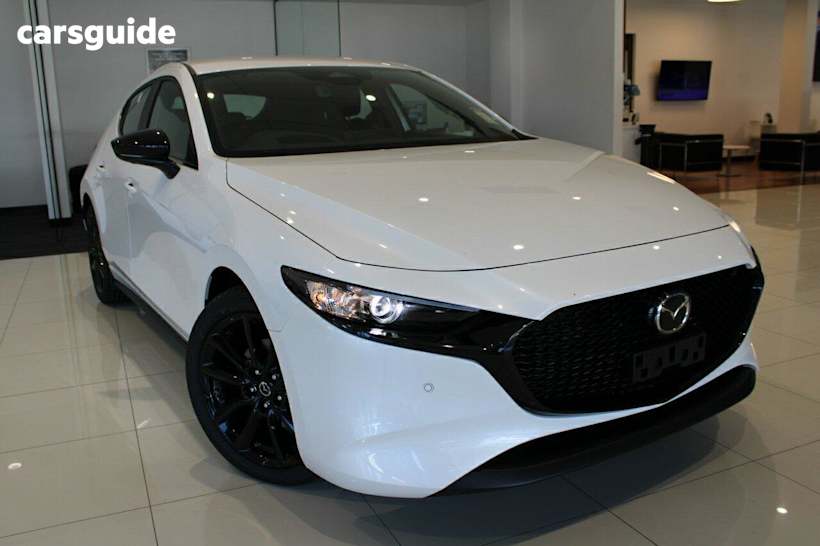 White 2025 Mazda 3 Hatchback G25 Evolve Sp Vision