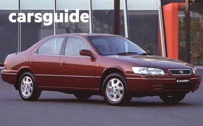 White 2001 Toyota Camry Sedan Cs-X