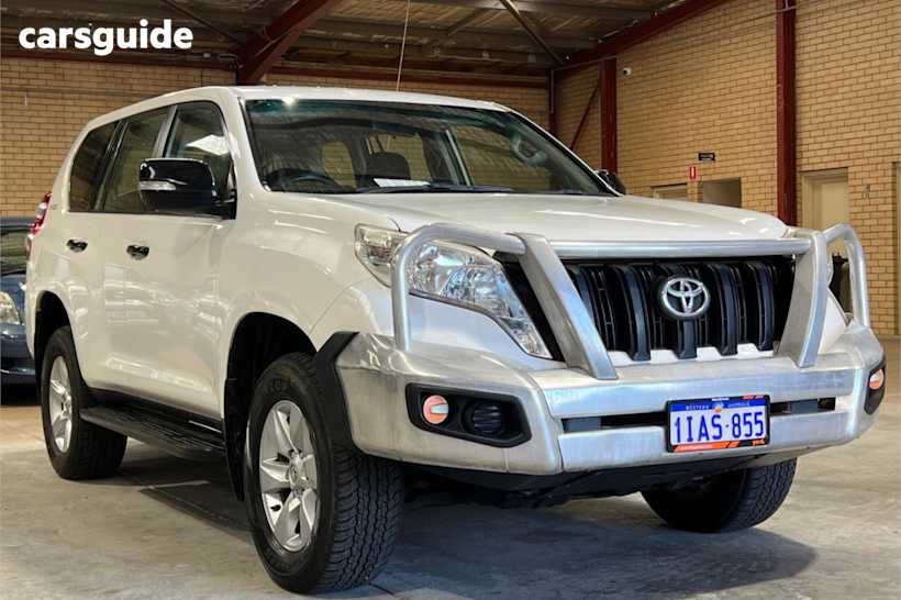 White 2016 Toyota Landcruiser Prado Wagon Gx (4X4)
