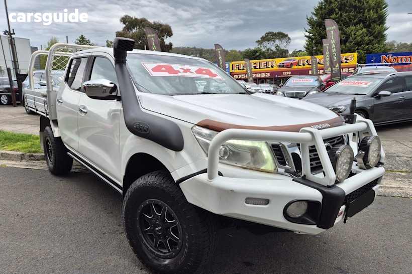 White 2016 Nissan Navara Dual Cab Utility St (4X4)