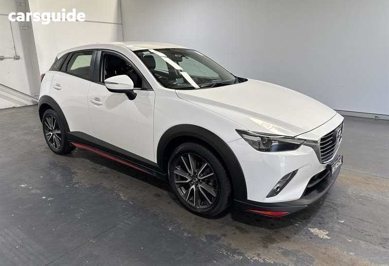 White 2015 Mazda CX-3 Wagon S Touring (Awd)